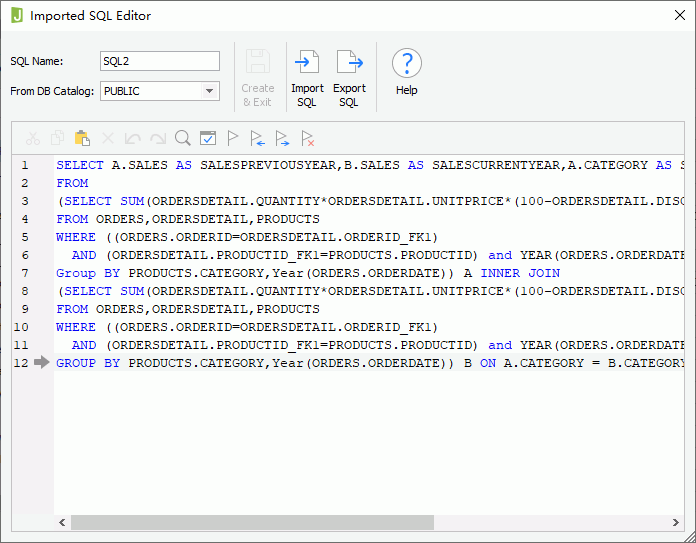 SQL Statement