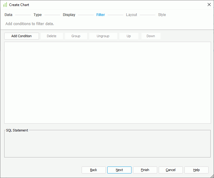 Create Query Chart - Filter