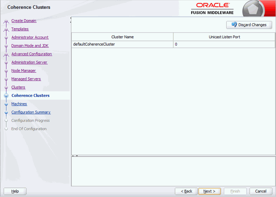 Coherence Clusters page