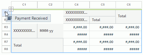 Drag a Group Row into a Crosstab