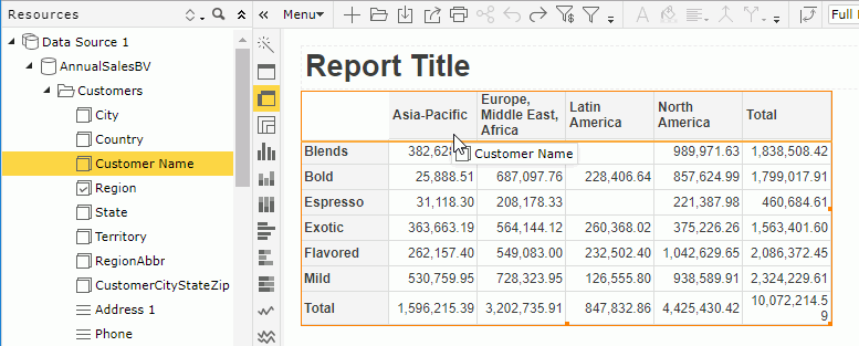 Add Column Header